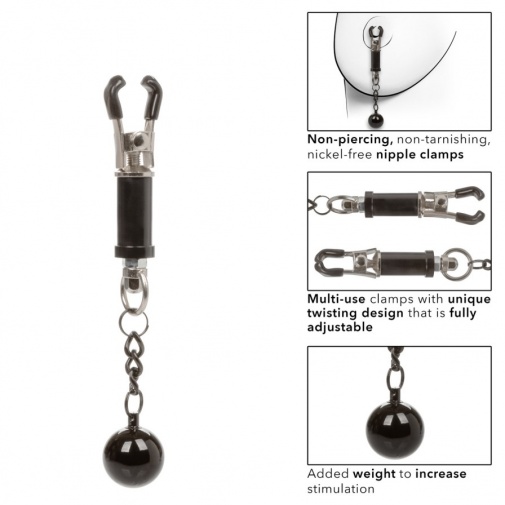 CEN - Nipple Grips Weighted - Black photo
