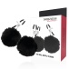 Darkness - Fur Ball Nipple Clamps - Black photo-3