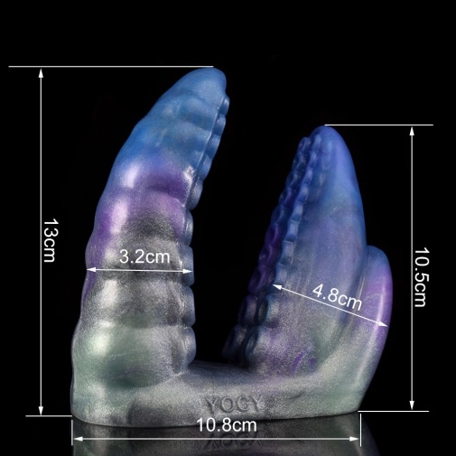 FAAK - Tentacle Vibro Finger Sleeve - Galaxy photo