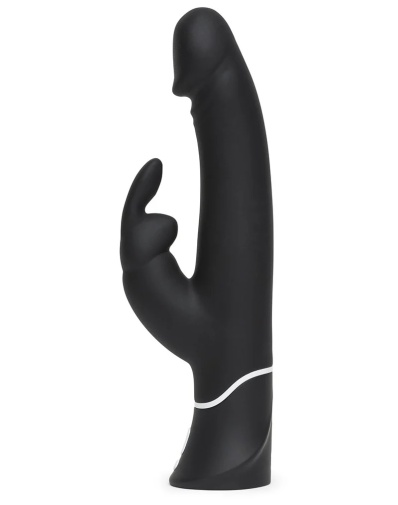 Happy Rabbit - Realistic Rabbit Vibrator - Black photo
