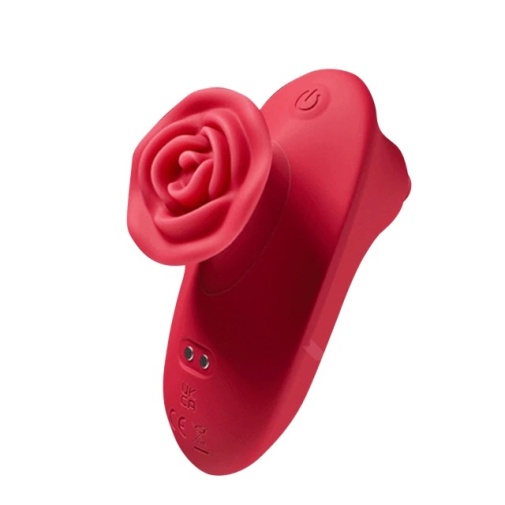 Erocome - Rose Pluse Flapping Vibrator - Red photo
