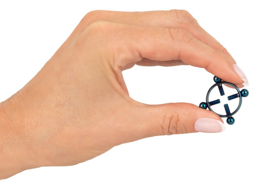 Bad Kitty - Screws Nipple Clamps - Black 照片