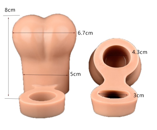 FAAK - Werable Nuts Ball Stretcher - Skin - S photo