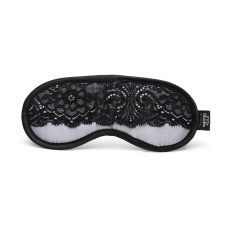 Fifty Shades of Grey - Satin & Lace Blindfold - Grey photo