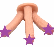 FAAK - Three Heads Dildo - Skin photo