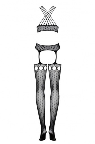 Obsessive - Bodystocking G313 - Black - S/M/L photo