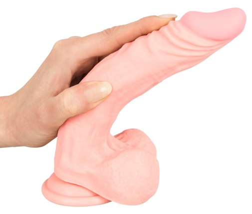 Medical Silicone - 假阳具带球 21 厘米 照片