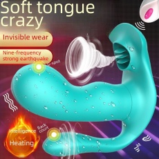 Secwell - Mermaid Heating Vibrator - Blue photo