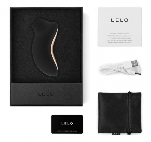 Lelo - Sona 声波脉动阴蒂按摩器第二代 - 黑色 照片