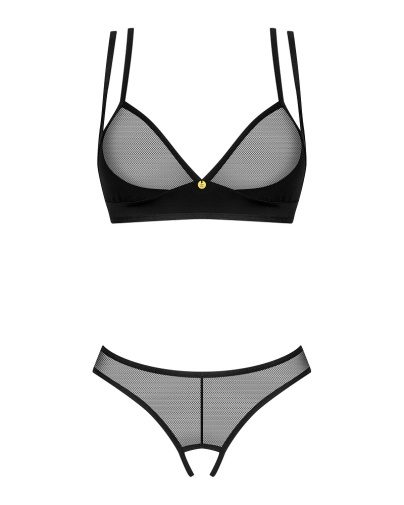 Obsessive - Nesari Crotchless Set - Black - XS/S 照片