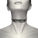 Coquette - Choker Sexy Vegan Leather - Black photo-2