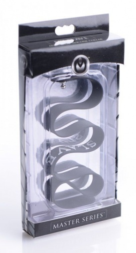 Master Series - Silicone Collar Slave - Black photo