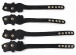 MT - Cat Leather Handcuffs - Black photo-7