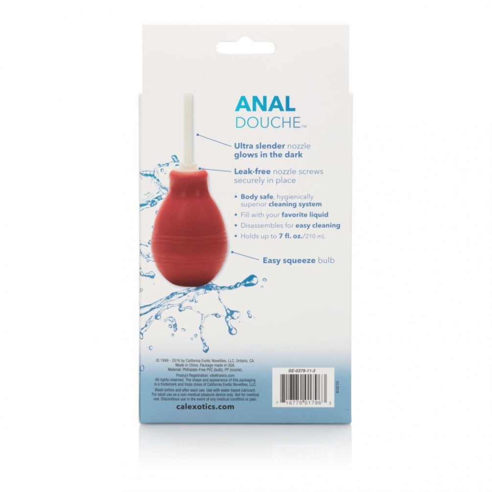 Keep yourself clean and freshwith the Anal Douche by CalExot... CEN - Anal Douche - Red photo-9