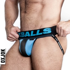 Oxjok - Airmesh Jockstrap w Ring - Blue Sky - L photo
