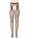 Ohyeah - Fishnet Diamonds Pantyhose - Black - M photo-3