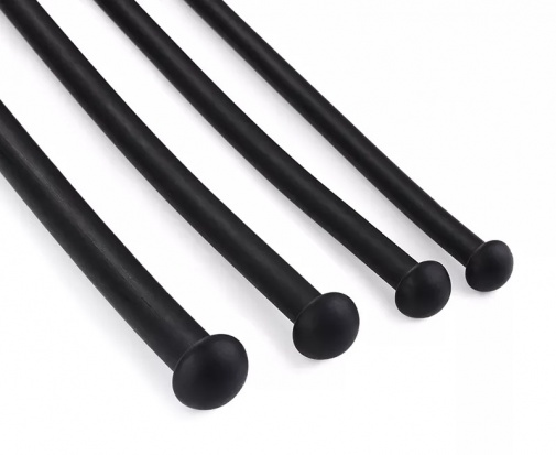 MT - Silicone Urethral Plug 7.5mm - Black photo