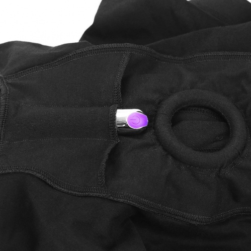Lovetoy - Strapon Shorts For Sex - Black - M photo