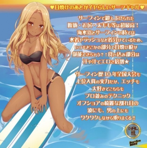Toysheart - Surfer Gal BG Series Masturbator photo