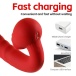 Secwell - Rose Thrusting Vibrator - Red photo-14