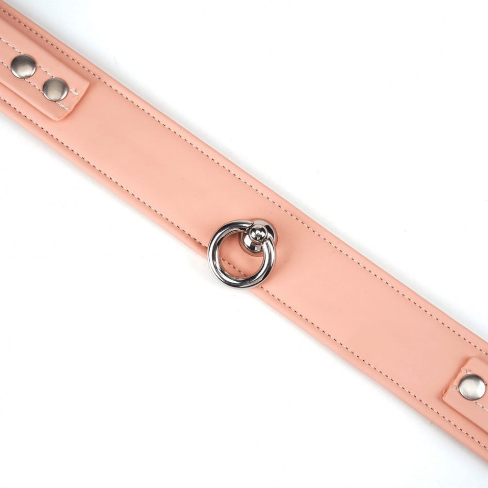 Weather resistance (hydrolysis resistance, UV resistance, sa... Liebe Seele - Organosilicon Collar w Leash - Pink photo-6