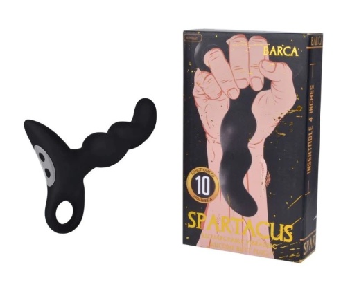 Erokay - Spartacus Barca 後庭震動器 - 黑色 照片