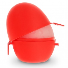 Jamyjob - Egg Masturbator White Version - Red photo