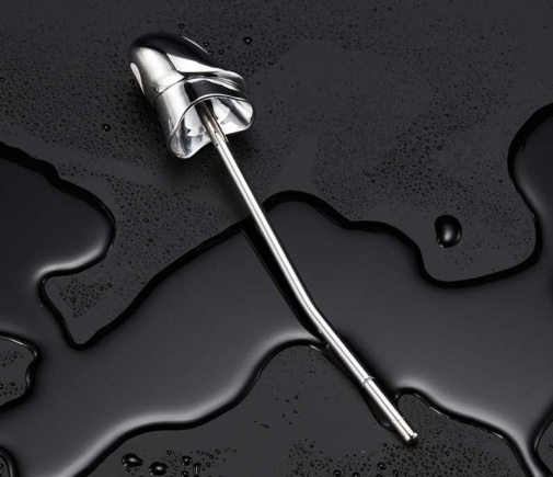 Sevanda - Vibro E-Stim Metal Urethral Sound - White photo