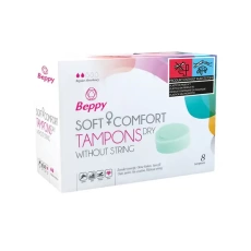 Beppy - Soft & Comfort Dry Tampons 8's Pack photo