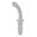 Glas - 12" Girthy Ribbed G-Spot Dildo photo-6