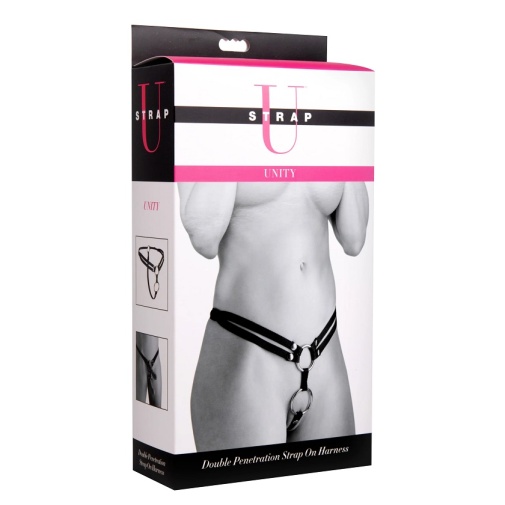 Strap U - Unity Double Strap-On Harness - Black photo
