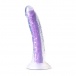 Neo Elite - Glow in the Dark Light Dildo 19cm - Neon Purple photo