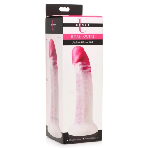 Strap U - Real Swirl Dildo - Pink 照片