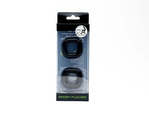 Sport Fucker - Boner Expansion Rings - Black photo