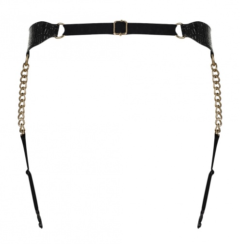 Obsessive - A767 Garter Belt - Black - S/M photo