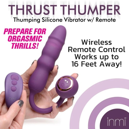 Inmi - Thumper Vibrator w Remote Control photo