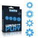 Lovetoy - Lumino Play Ring Set 4 pcs - Blue photo-19