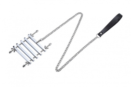 MT - Thumbscrew Squeezing Fingers - Silver photo