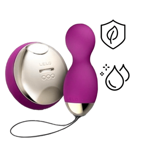 Lelo - Hula Beads Vibro Egg - Deep Rose photo