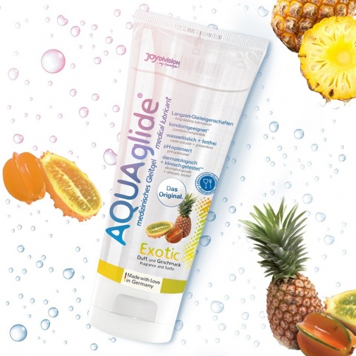 AQUAglide - 熱帶水果味潤滑劑 - 100ml 照片