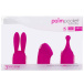 Palmpower - PalmPocket 3 Silicone Massage Heads - Pink photo-11