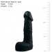 Boss - Silicone Dildo M - Black photo-2