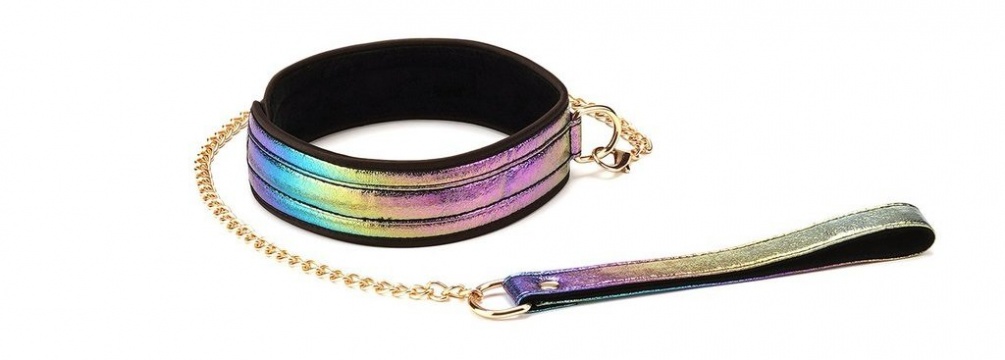 A vivid color that wakes you up, with a glossy texture selec... Liebe Seele - Vivid Rainbow Bondage Set 8 pcs - Purple photo-2