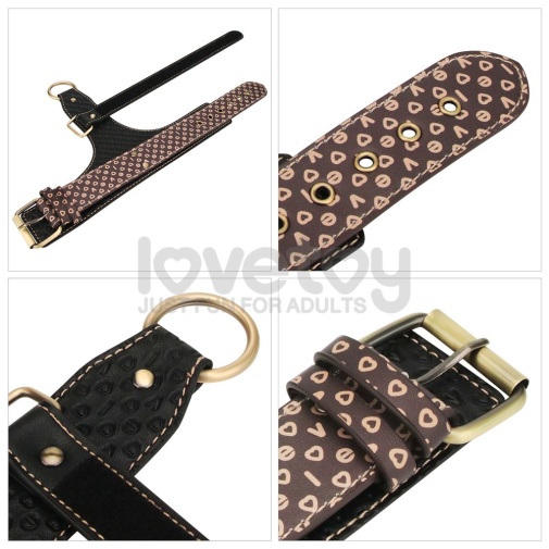 Lovetoy - Rebellion Reign Mattress Restraint - Black photo