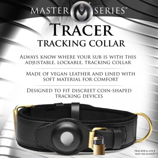 Master Series - 定位追踪项圈 - 黑色 照片