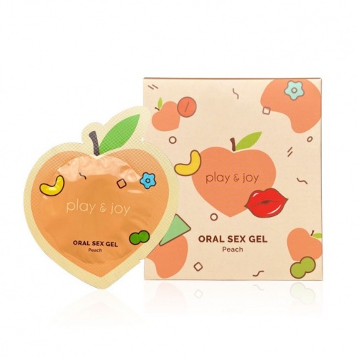Play & Joy - 情趣口交潤滑液 水蜜桃味 - 15ml 照片