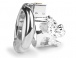 MT - Dragon Chastity Cage 50mm - Silver photo-4