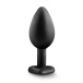Temptasia - Bling Anal Plug M - Black photo-2