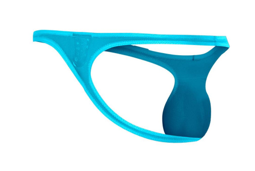 Cut4men - Glow Mesh Micro Thong - Turquoise - M photo