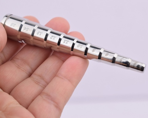 FAAK - Horse Eye Penis Plug 6mm - Silver photo